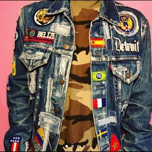 Rare one of a kind Levi denim jacket